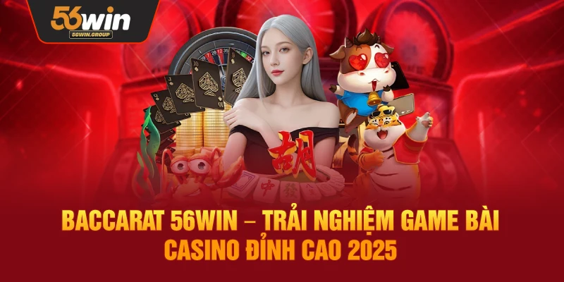Baccarat 56WIN – Khám Phá Trải Nghiệm Game Bài Casino Hàng Đầu 2025